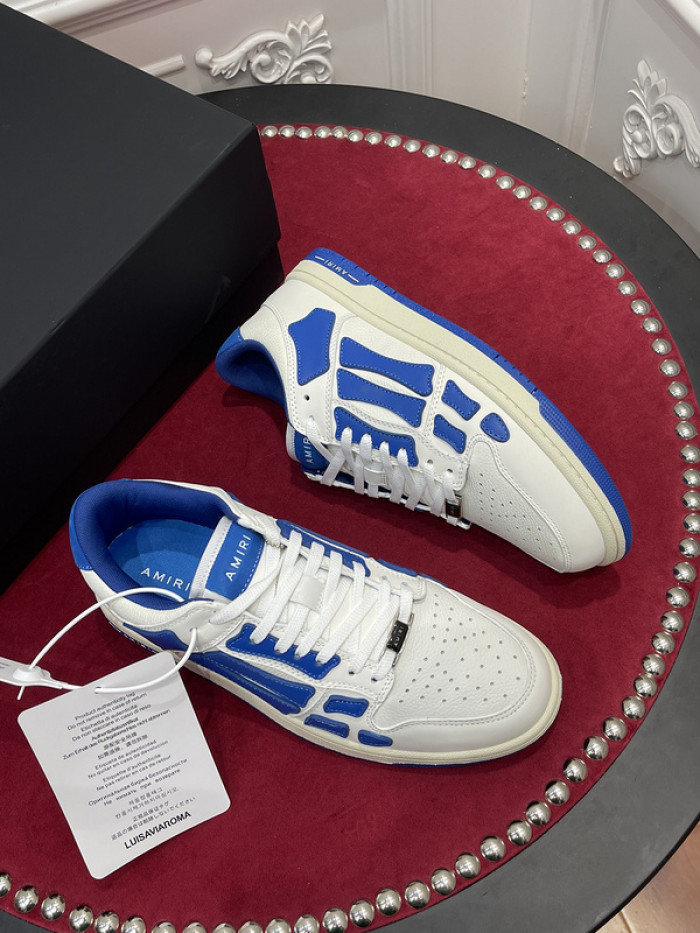 amiri* skel leather sneakers