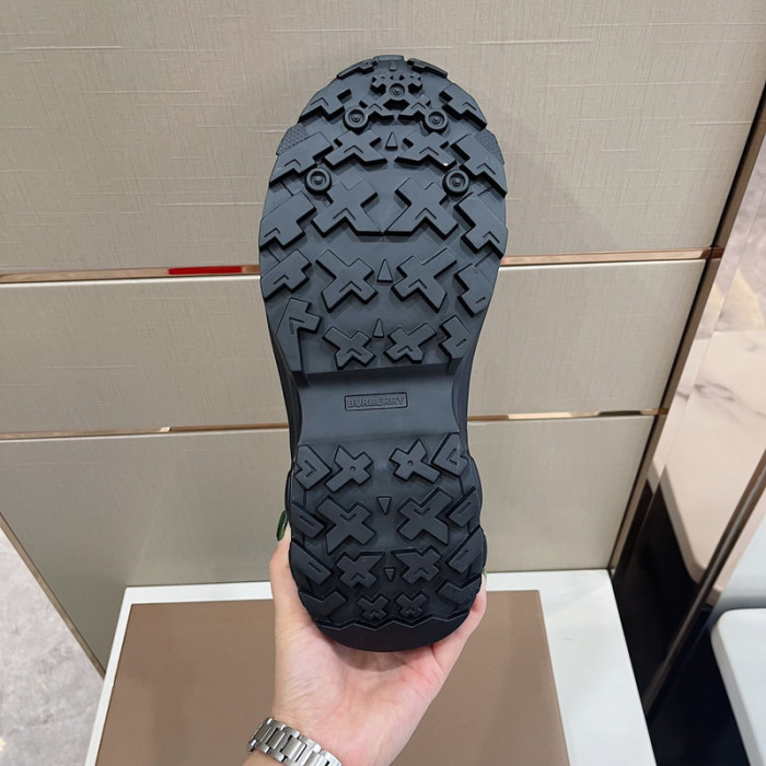 B**rry check cotton arthur sneakers