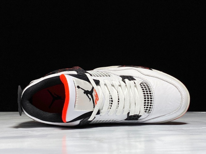 air jordan 4 pale citron bright crimson 308497-116