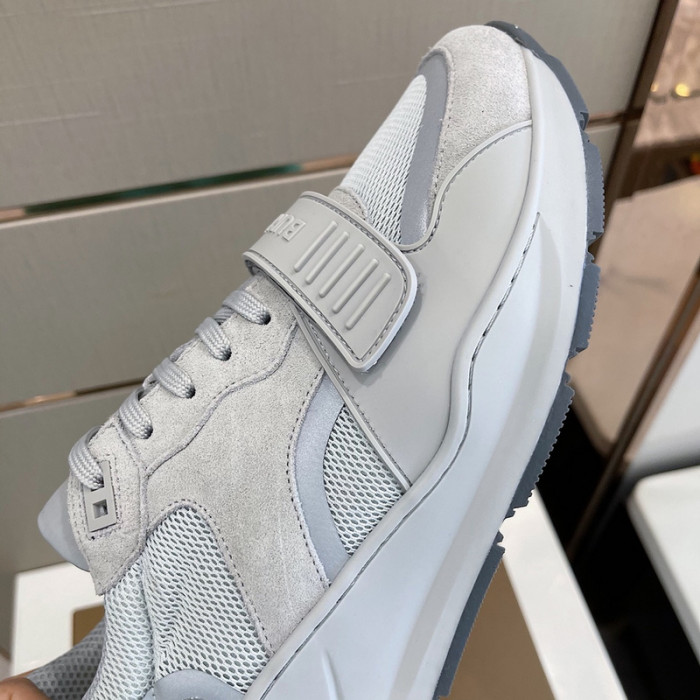 Bur*berry Vintage Check, Leather and Mesh Sneakers