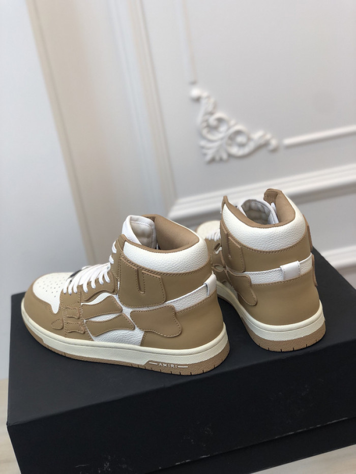 amiri* skel leather sneakers