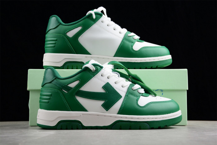 off-white out of office leather sneakers