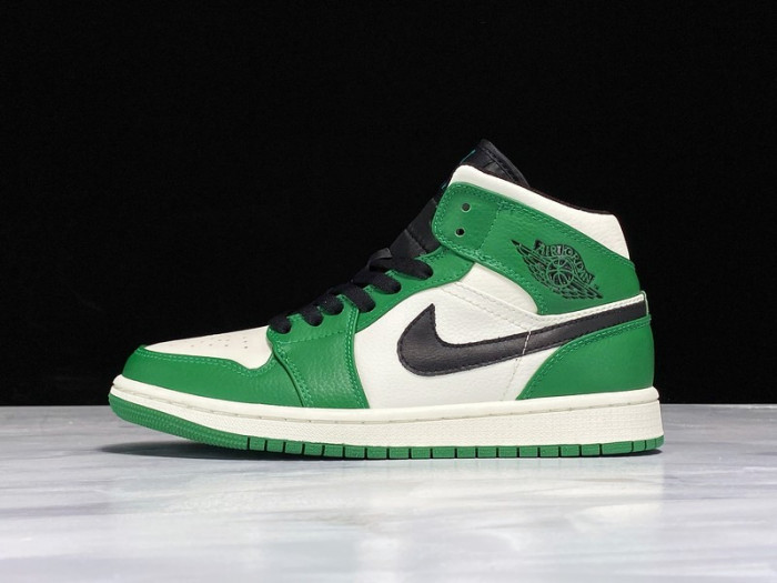 air jordan 1 mid ''pine green'' - air jordan 852542-301
