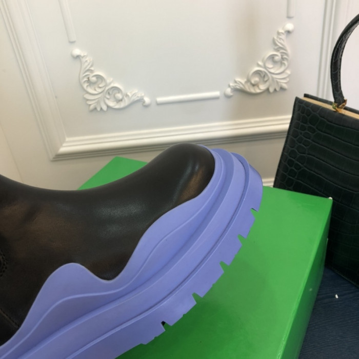 botteg*Ve*ne*ta tire leather ankle boots