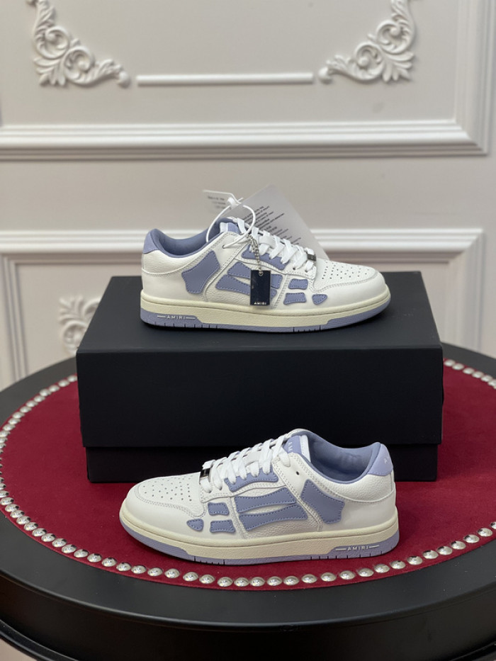 amiri* skel leather sneakers
