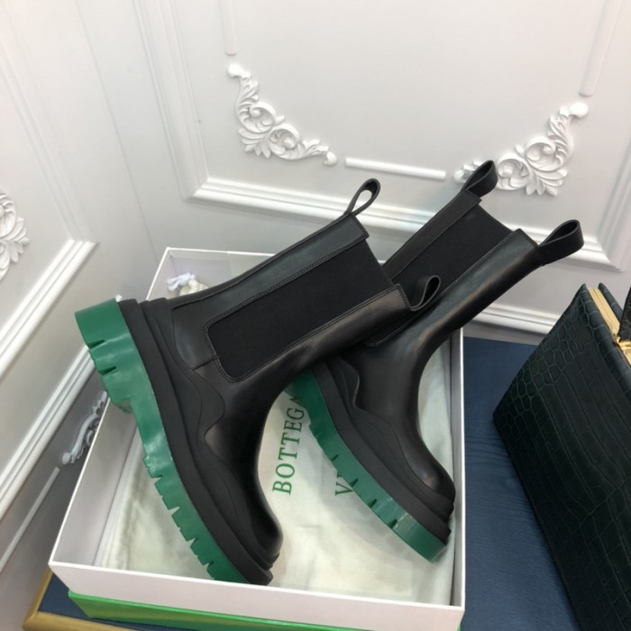 Botteg*Venta Tire Leather Ankle boots