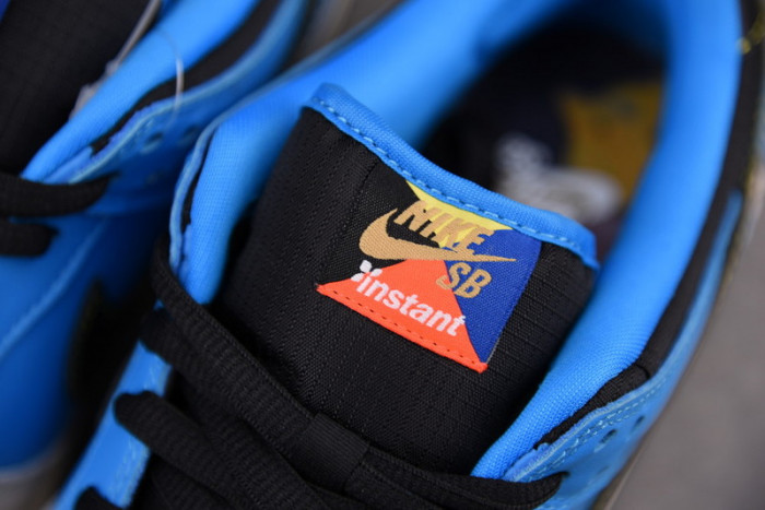 instant skateboards x nike sb dunk low shoes cz5128-400