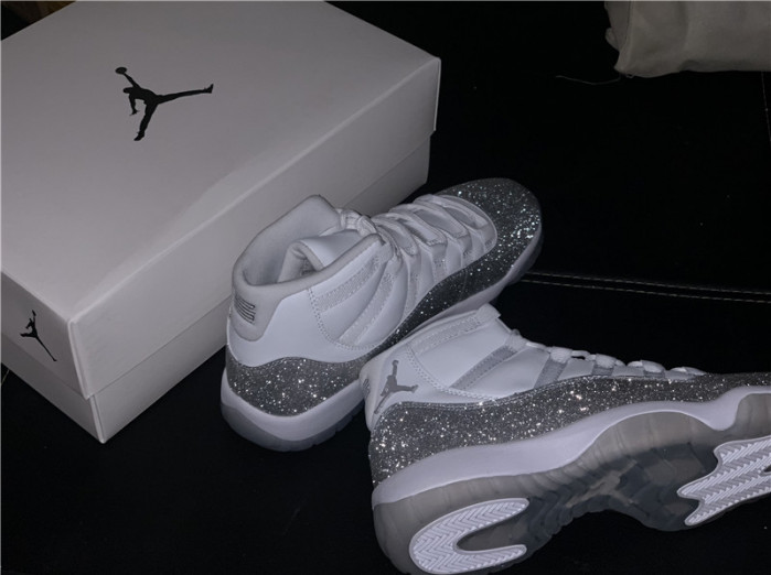 air jordan 11 retro "metallic silver" ar0715 100