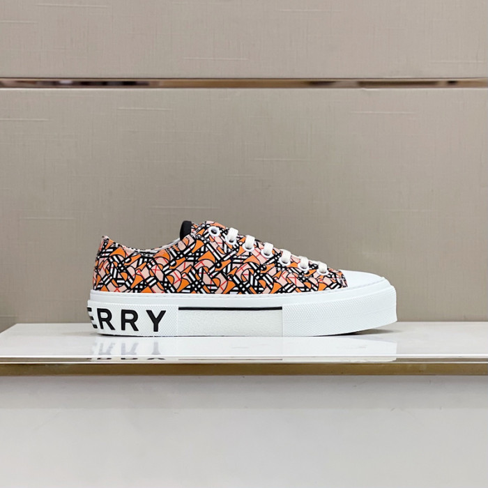 B**rry vintage check cotton sneakers