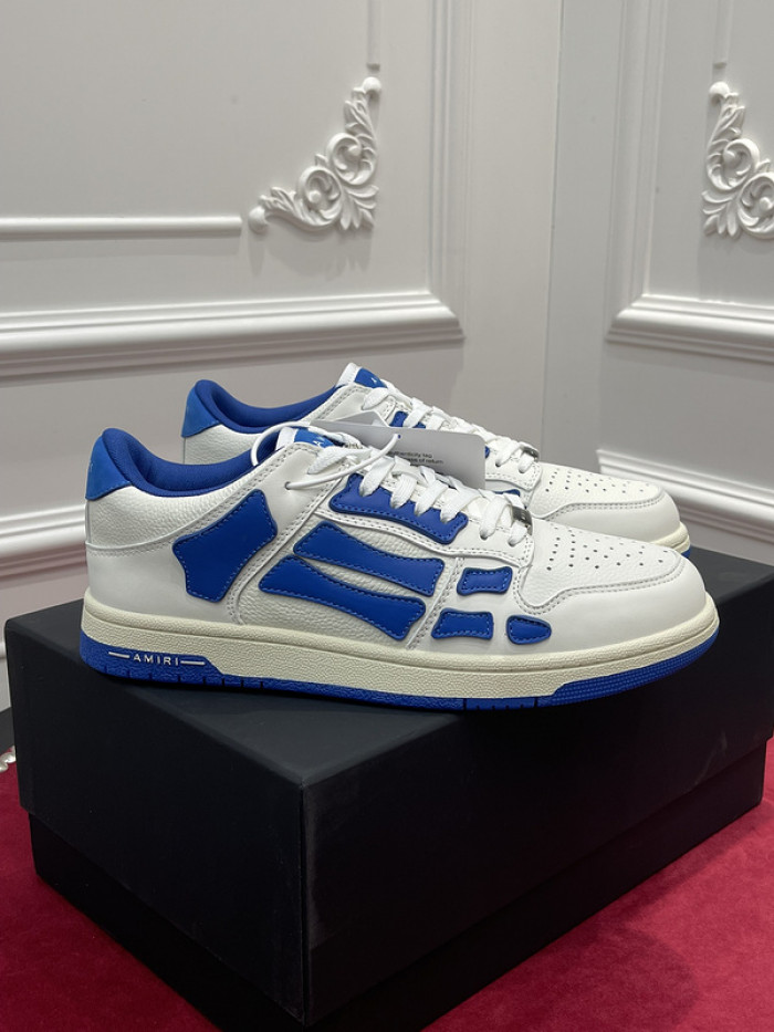 amiri* skel leather sneakers