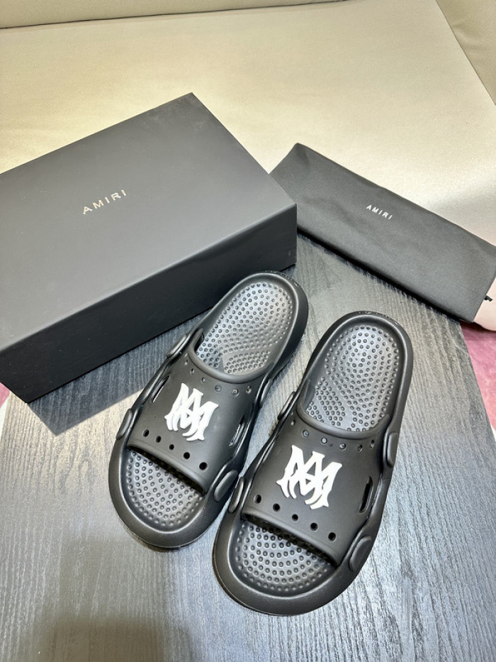 amiri* sunday black slides (eu35-eu45)