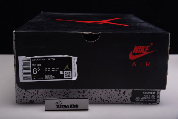 air jordan 5 white bel-air db3335-100