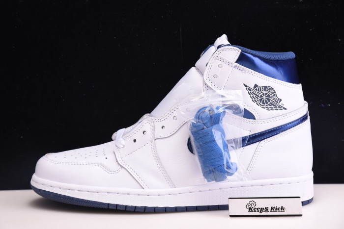 air jordan 1 retro high og ''metallic navy'' - 555088 106