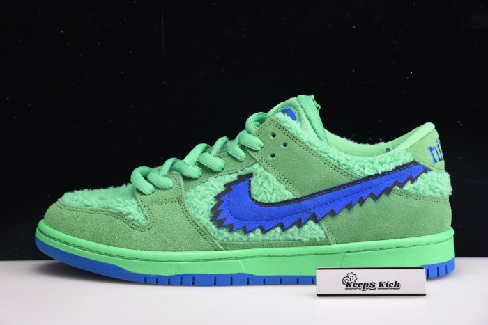 nike sb dunk low "grateful dead - green bear" - cj5378 300