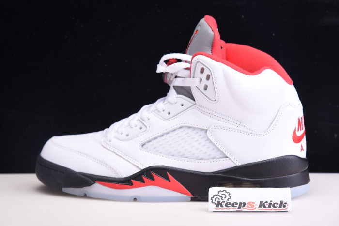 air jordan 5 fire red 3m silver tongue 2020 da1911-102