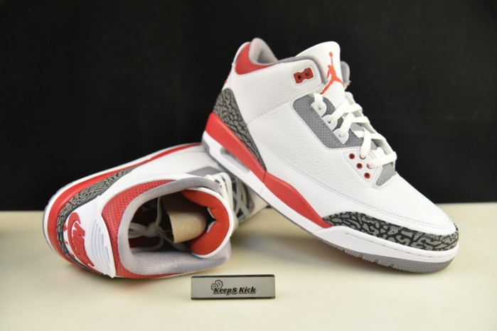air jordan 3 og fire red 2022 dn3707-160