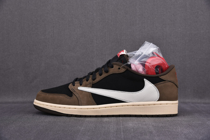 travis scott x air jordan 1 low ''mocha'' - cq4277-001